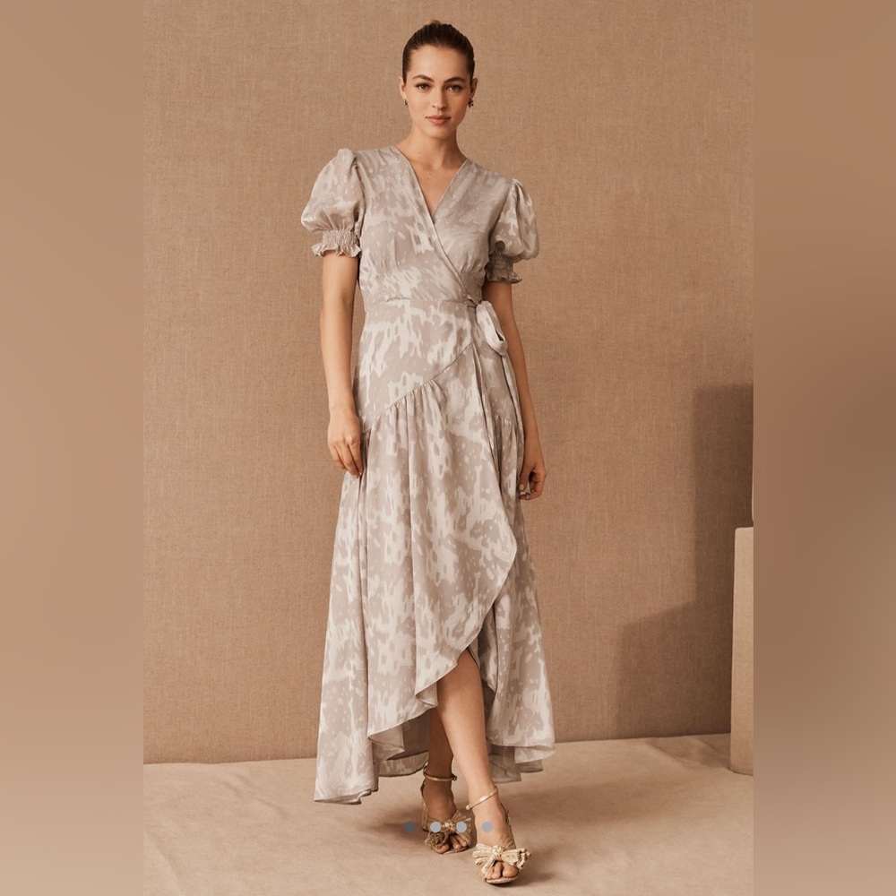 Hutch Biscayne Ruffle Wrap Dress